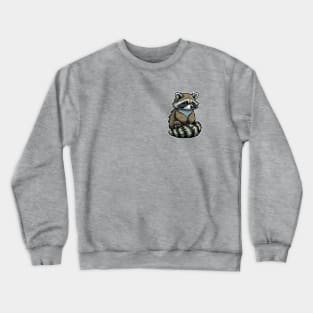 Cute Racoon Crewneck Sweatshirt